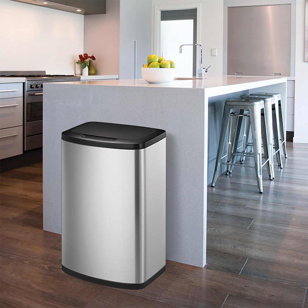 EKO 47 Liter Motion Sensor Trash Can - Image 1