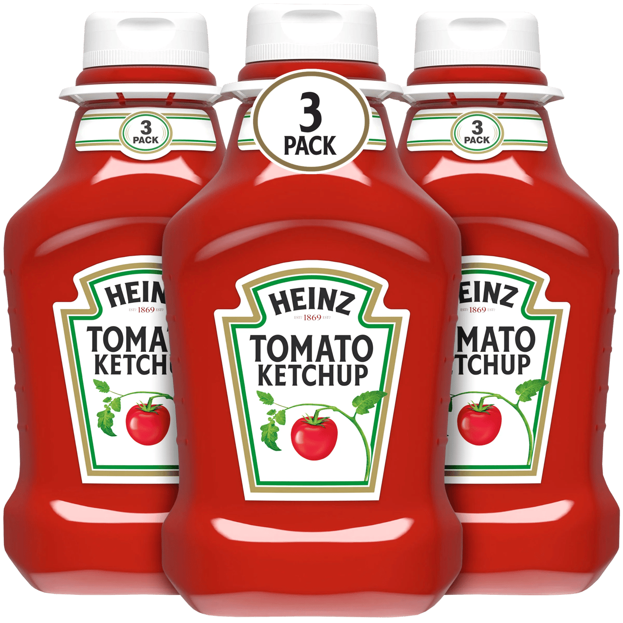 Heinz Tomato Ketchup, 44 oz, 3-Count - Image 1