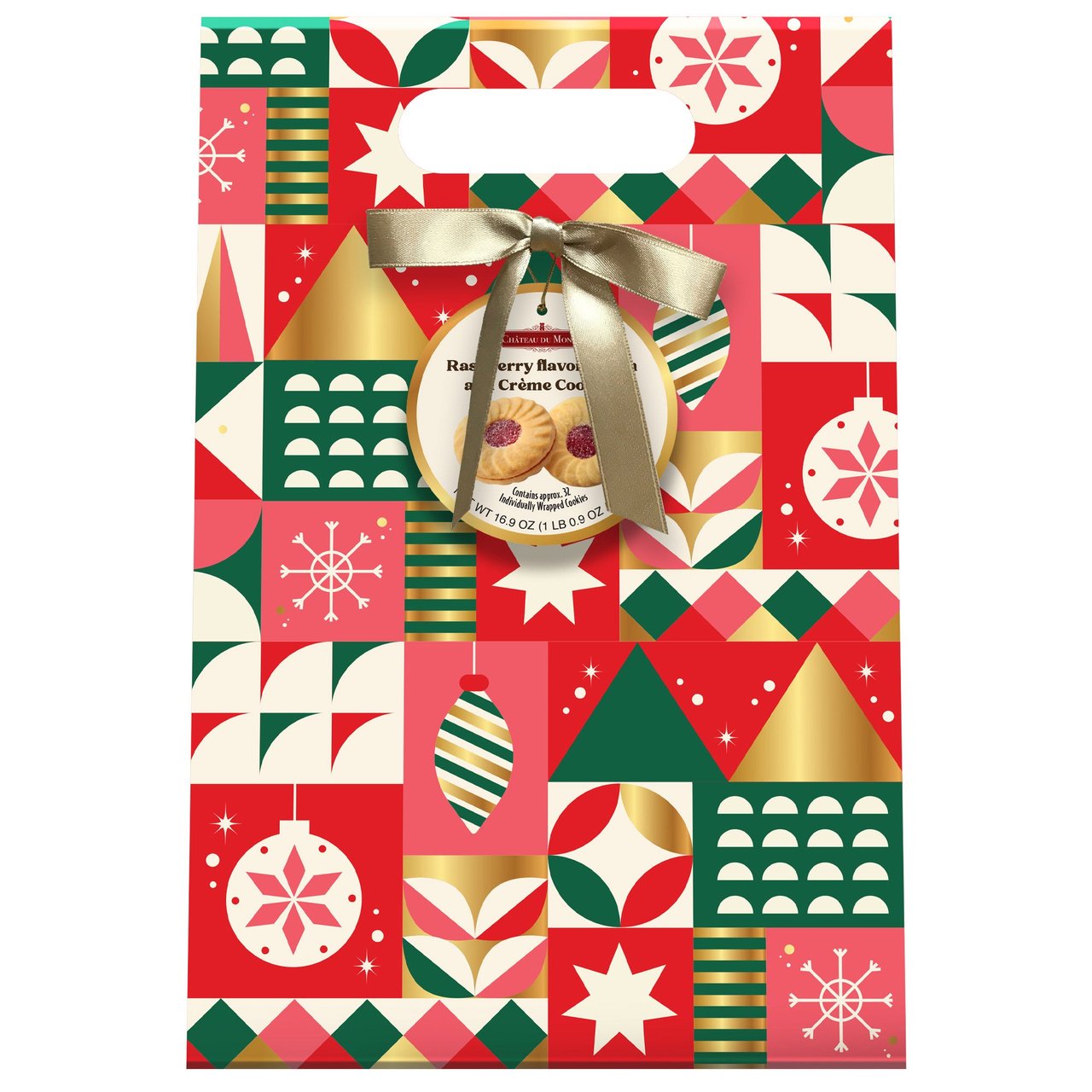 Chateau Du Monde Raspberry & Vanilla Cookie 16.9 Ounce - Image 1