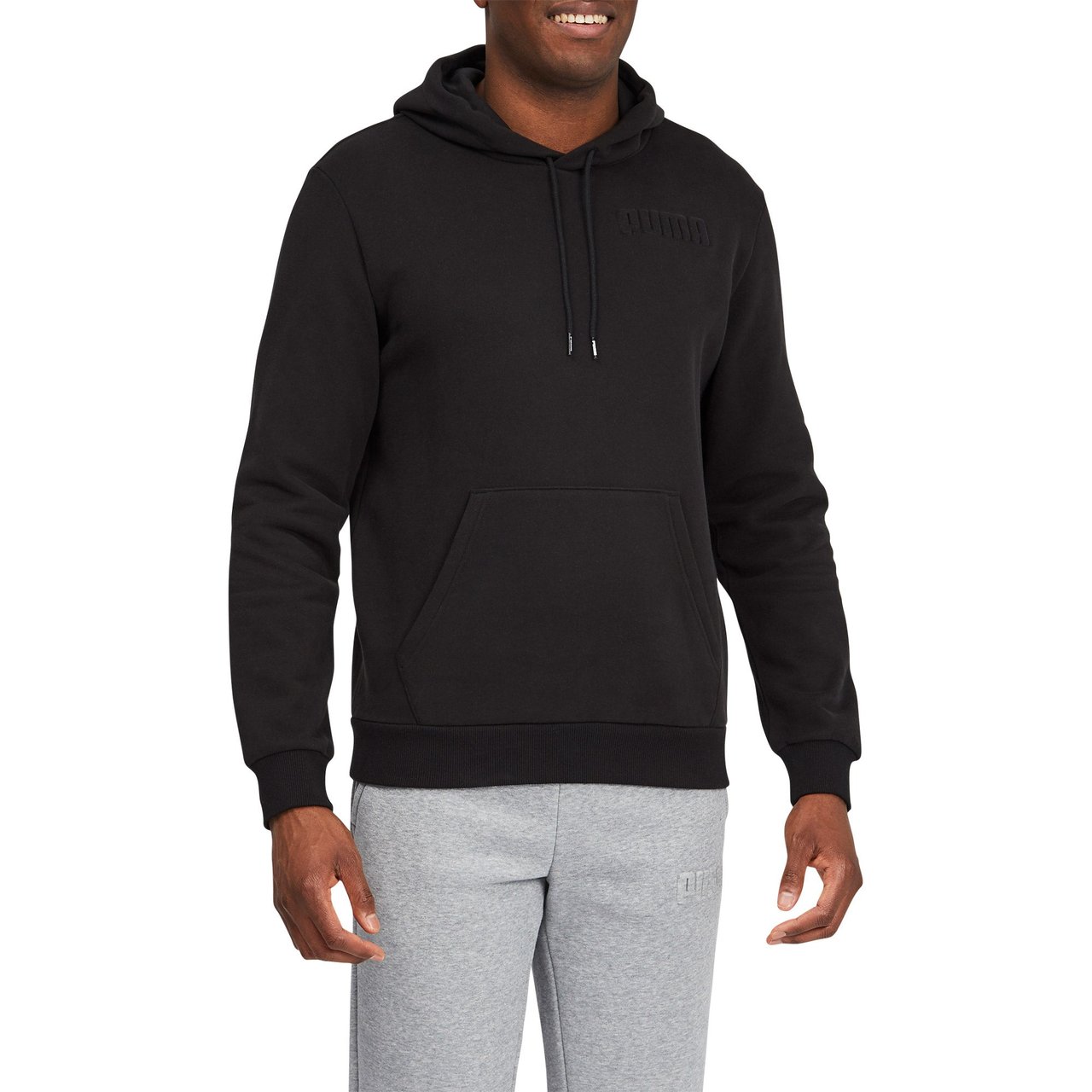 PUMA Men's Fleece Hooded Sweatshirt - Image 1