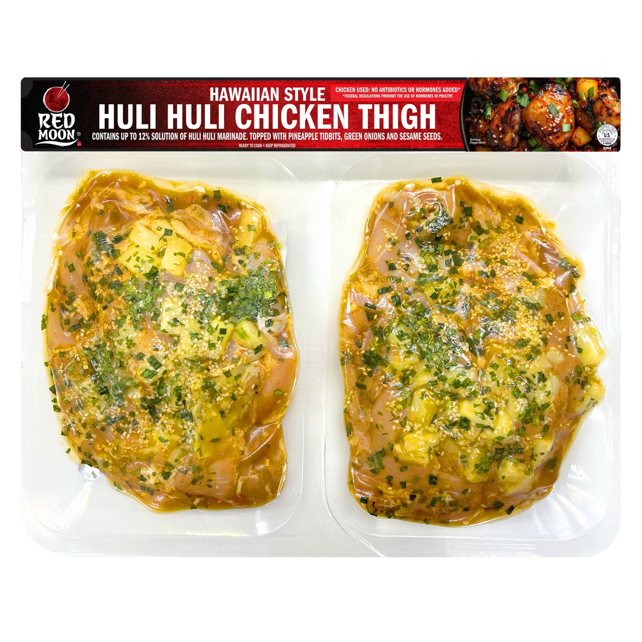 Red Moon Huli Huli Chicken Thigh - Price Per Pound