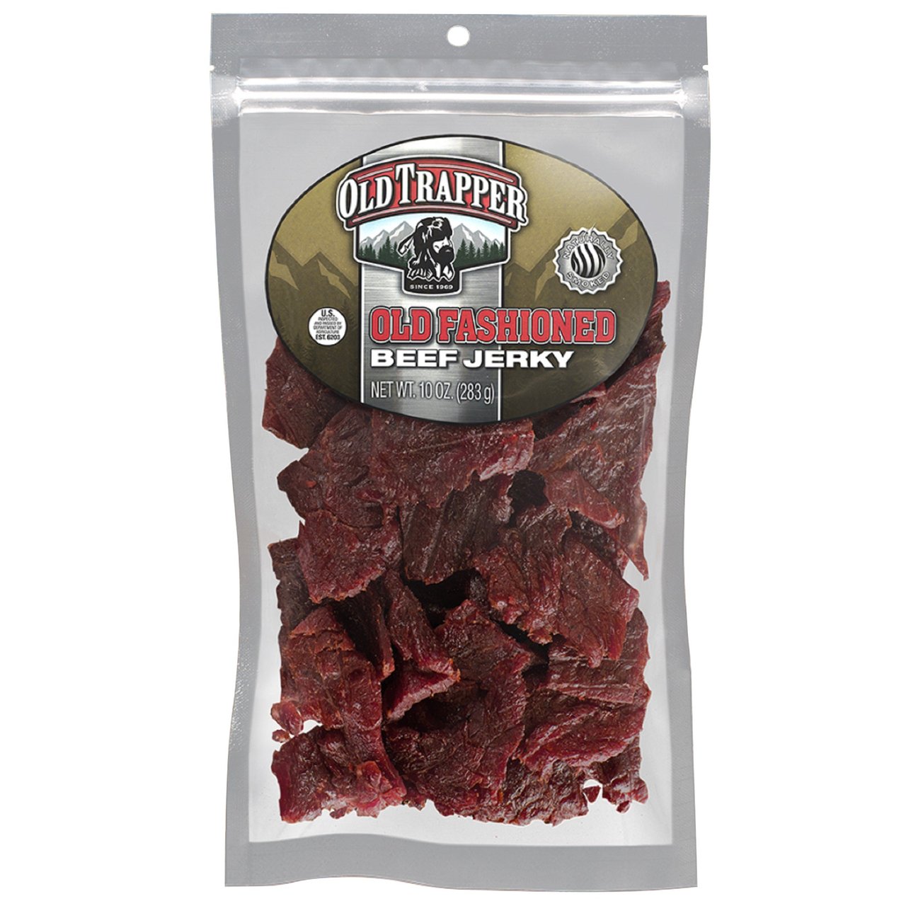 Old Trapper Old Fashioned Beef Jerky, 10 oz - Image 1
