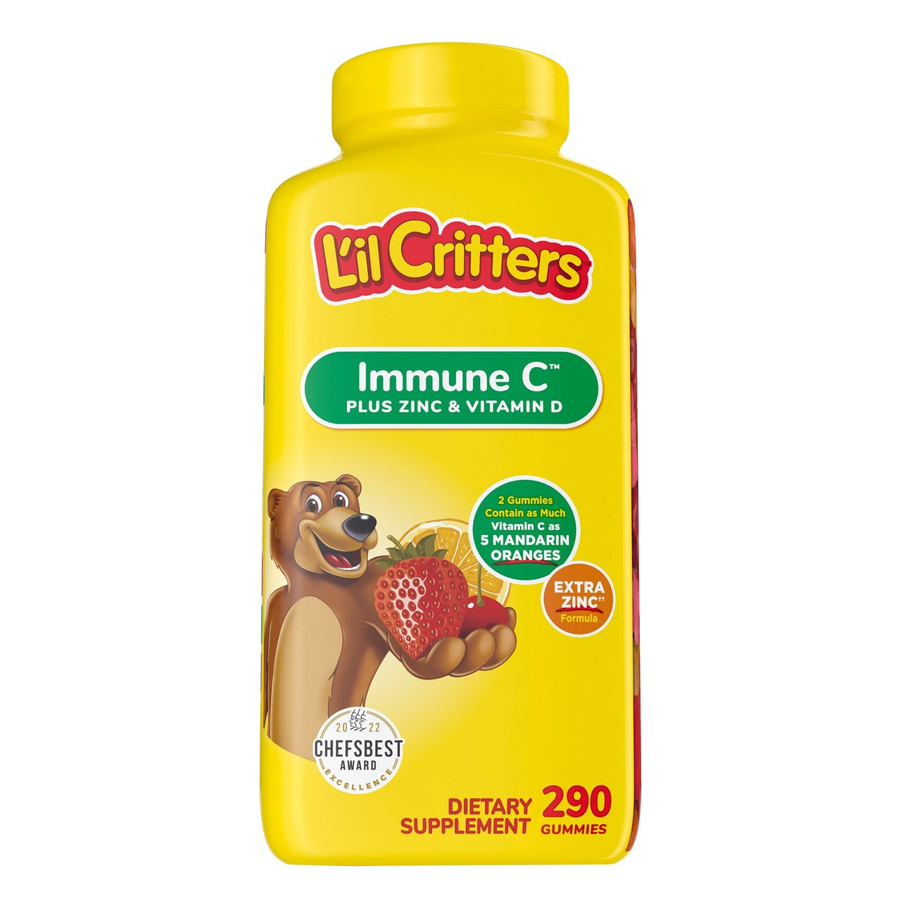 L'il Critters Immune C Gummy Vitamin 290 Count - Image 1