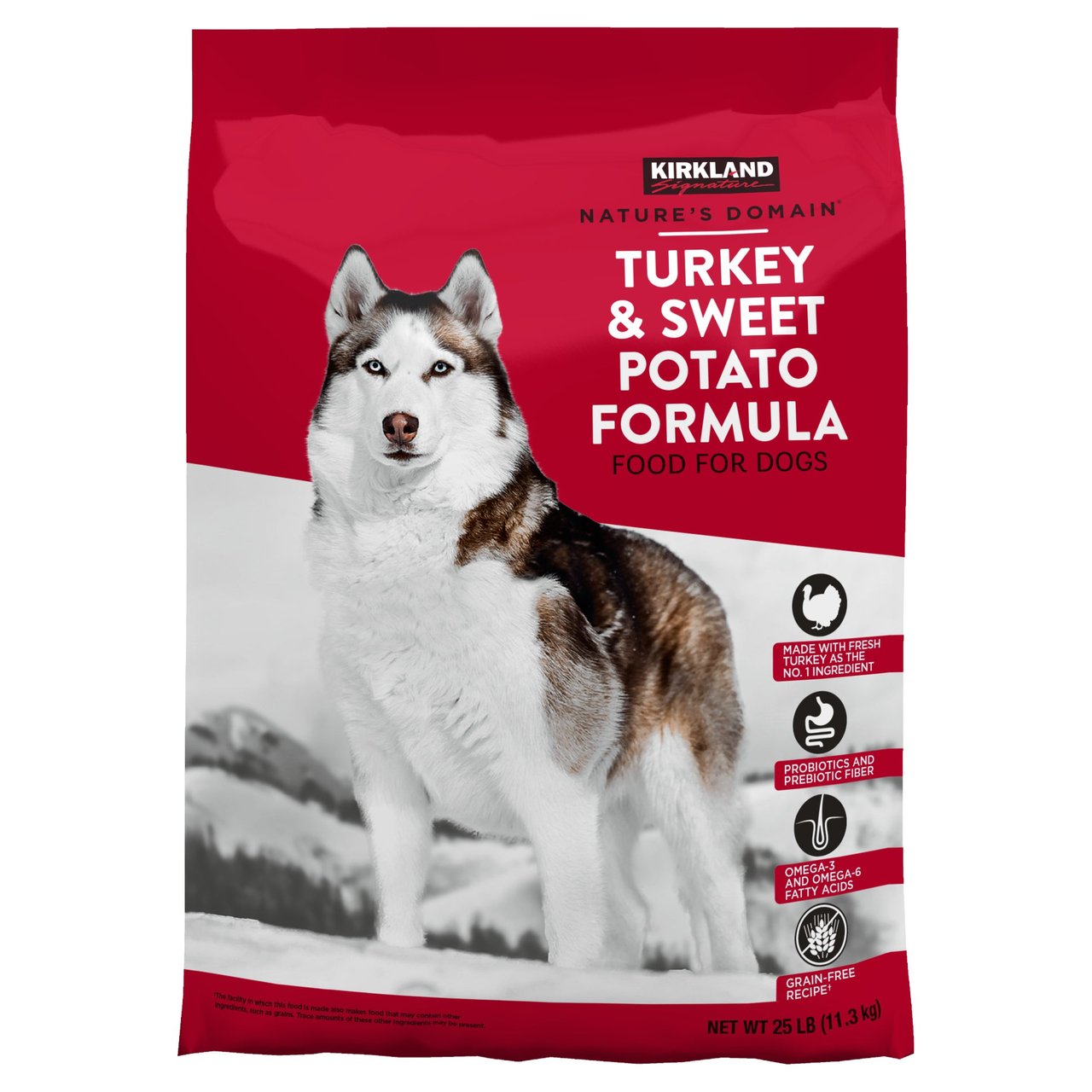 Kirkland Signature Nature's Domain Turkey & Sweet Potato Dog Food, 25 lbs - Image 1