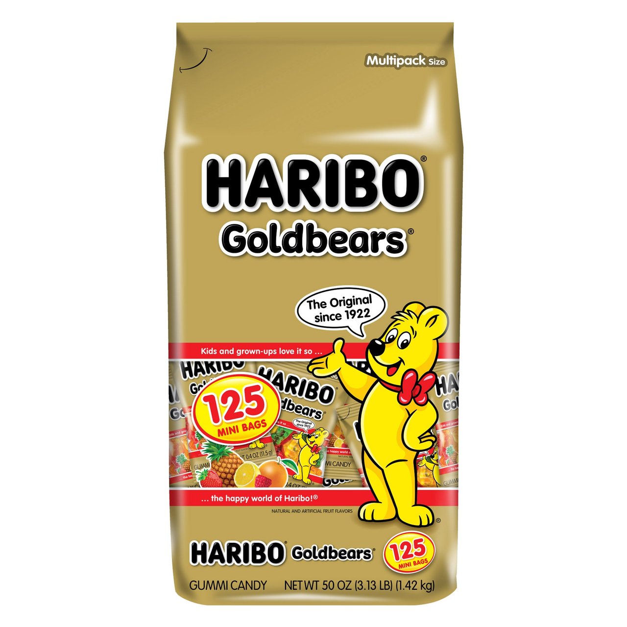 Haribo Gold Bears 125 CT - Image 1