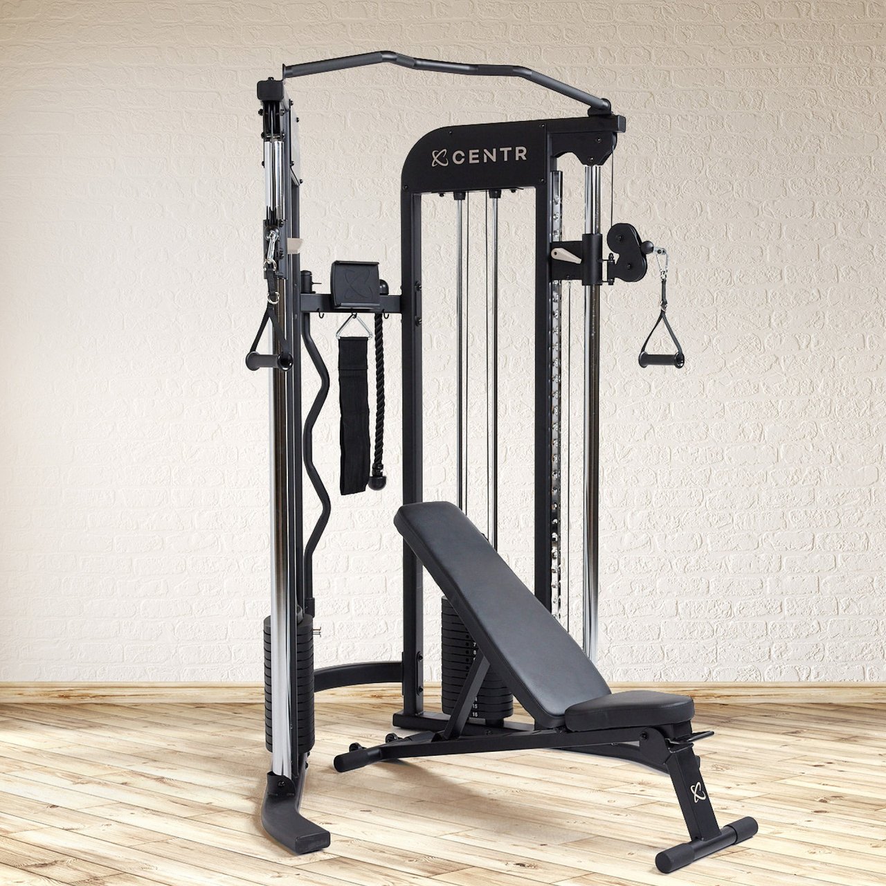 Centr 2 FTX Functional Trainer with Folding Bench - Image 1