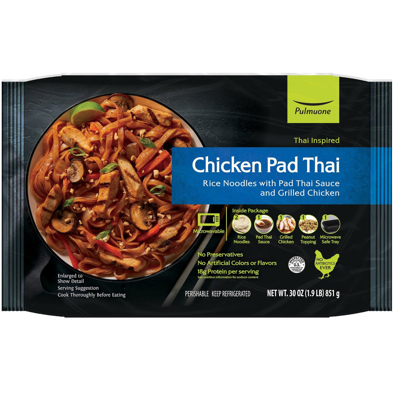 Pulmuone Chicken Pad Thai 30 oz - Image 1