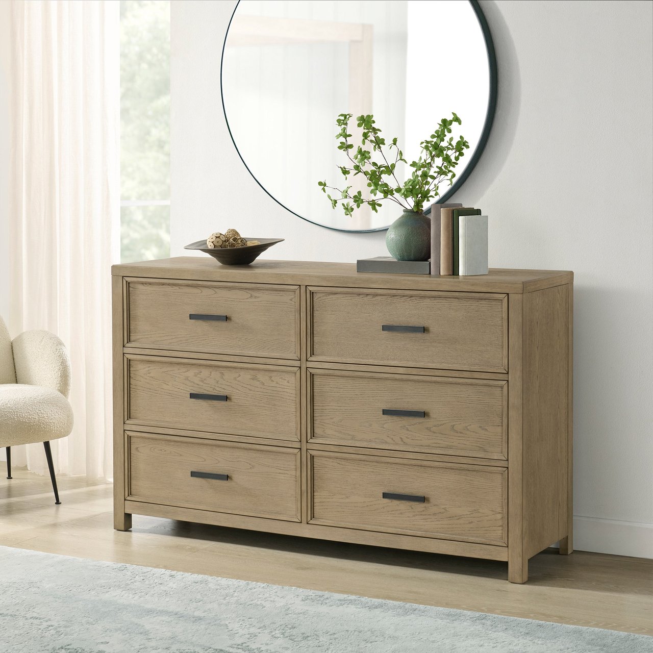 Universal Broadmoore Oaklynn Panel Dresser - Image 1