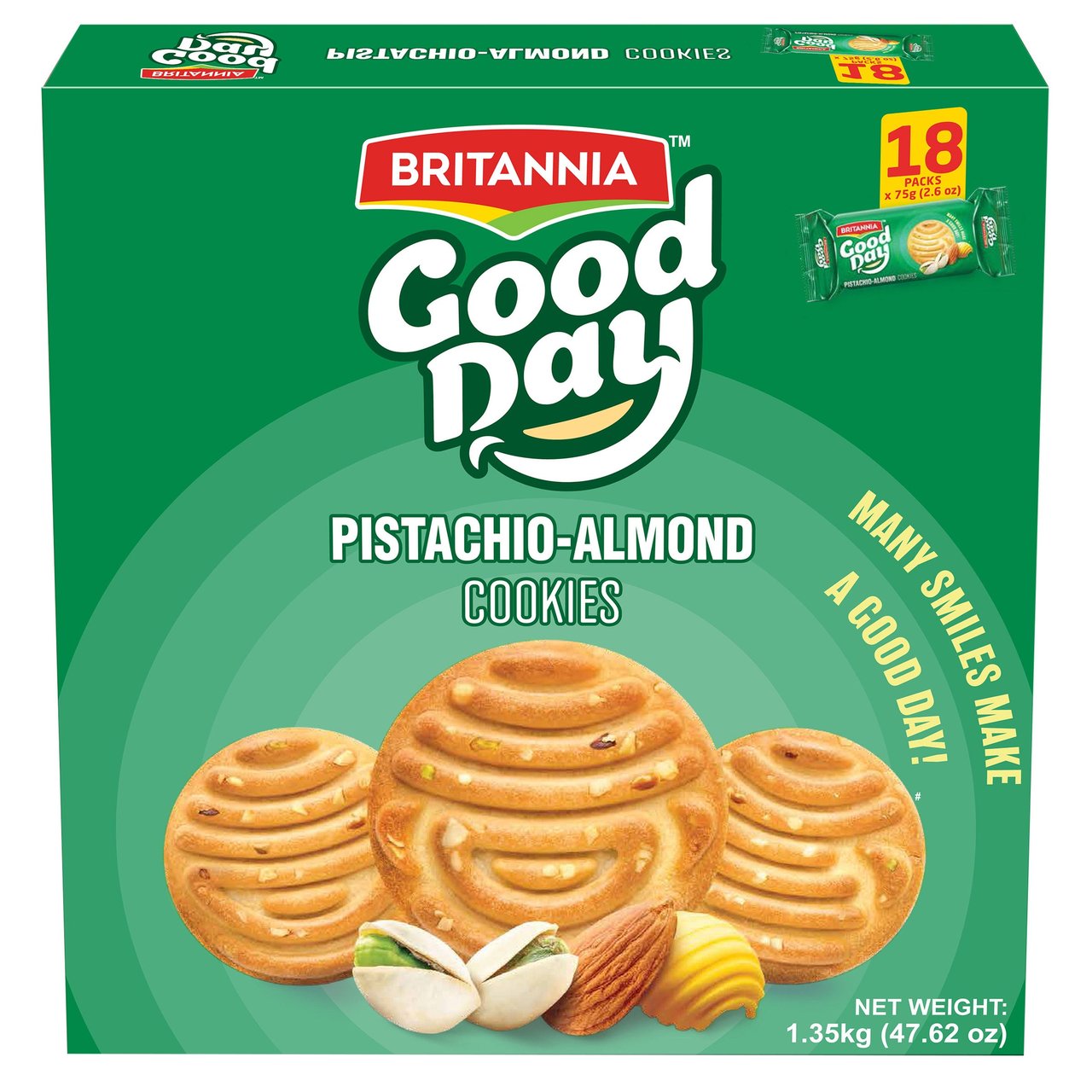 Britannia Good Day Variety Box, 47.61 oz - Image 1