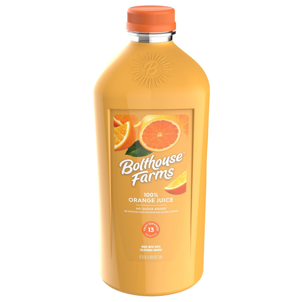Bolthouse Farms 100% Orange Juice, 52 fl oz, 2 ct - Image 1