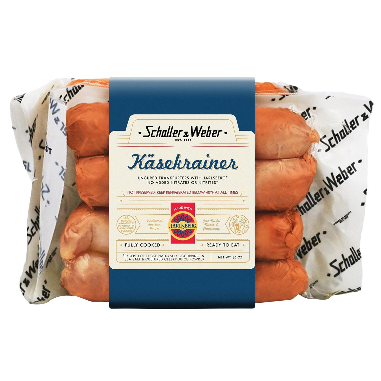 Schaller & Weber Kasekrainer Pack, 3 x 10 oz (1.875 lbs) - Image 1