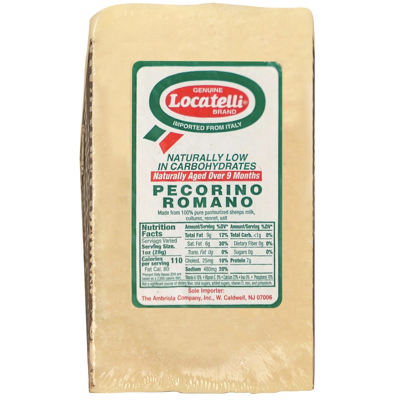Locatelli Pecorino Romano Wedge, Price Per Pound - Image 1