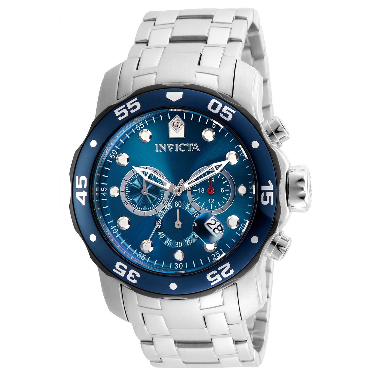 Invicta Pro Diver Stainless Steel Men's Chronograph Watch - Image 1