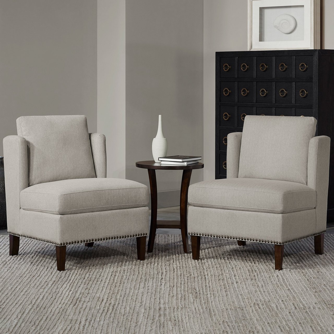 Thomasville Arlo 3-Piece Table and Chair Set - Image 1
