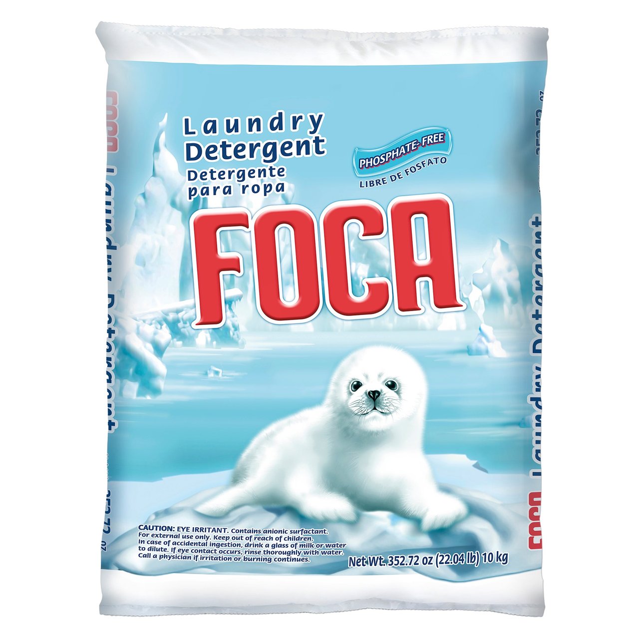 Foca Powder Laundry Detergent, 22 lbs - Image 1