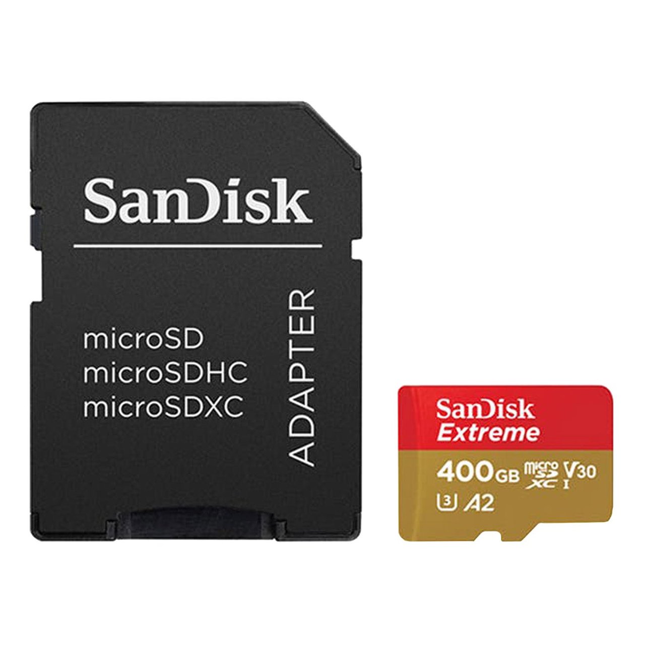 SanDisk Extreme 400GB MicroSD Card SDSQXA1-400G-ACDMA - Image 1