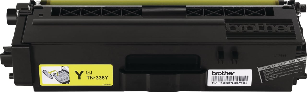 Brother High-Yield Yellow Toner Cartridge TN336Y