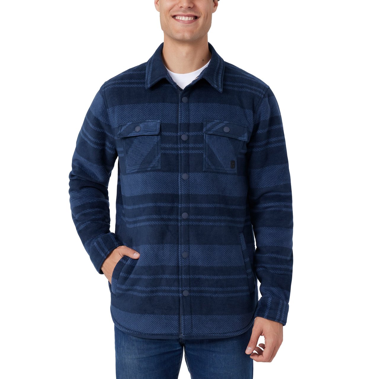 Voyager Super Plush Men's Shirt Jacket - Image 1