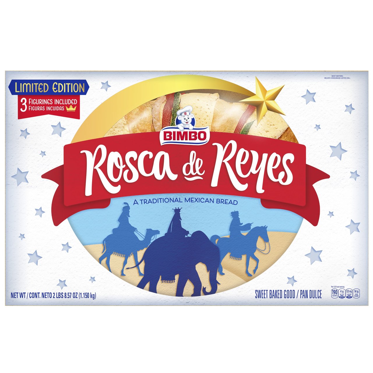 Bimbo Rosca de Reyes 37 oz - Image 1