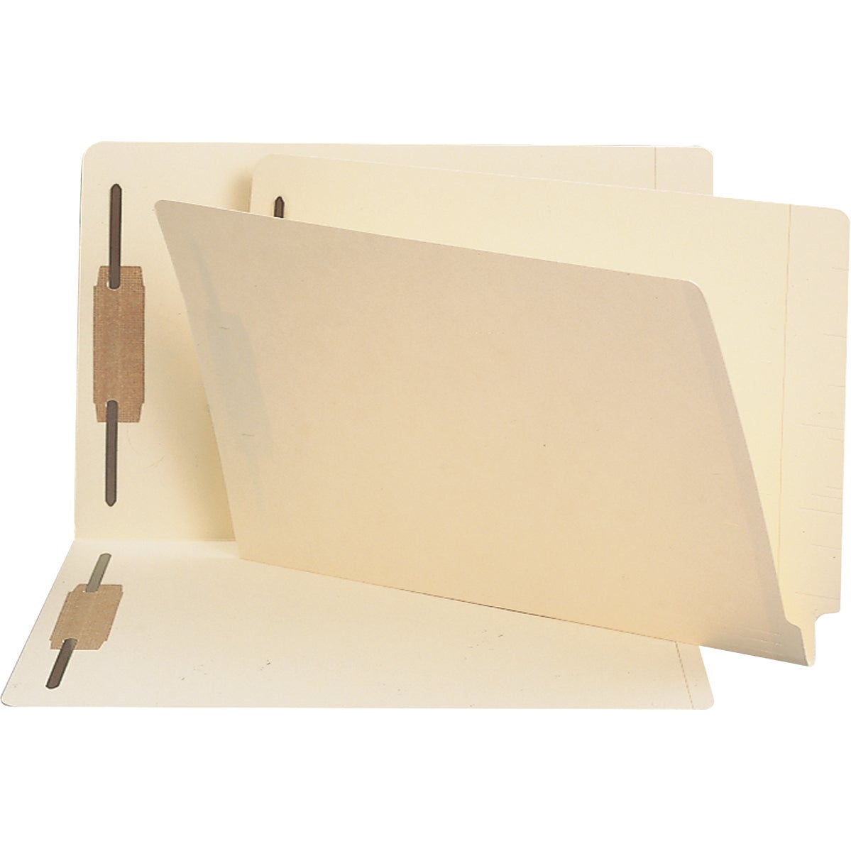 Smead Manila End Tab Fastener File Folders with Reinforced Tab, Legal Size, 50/Box