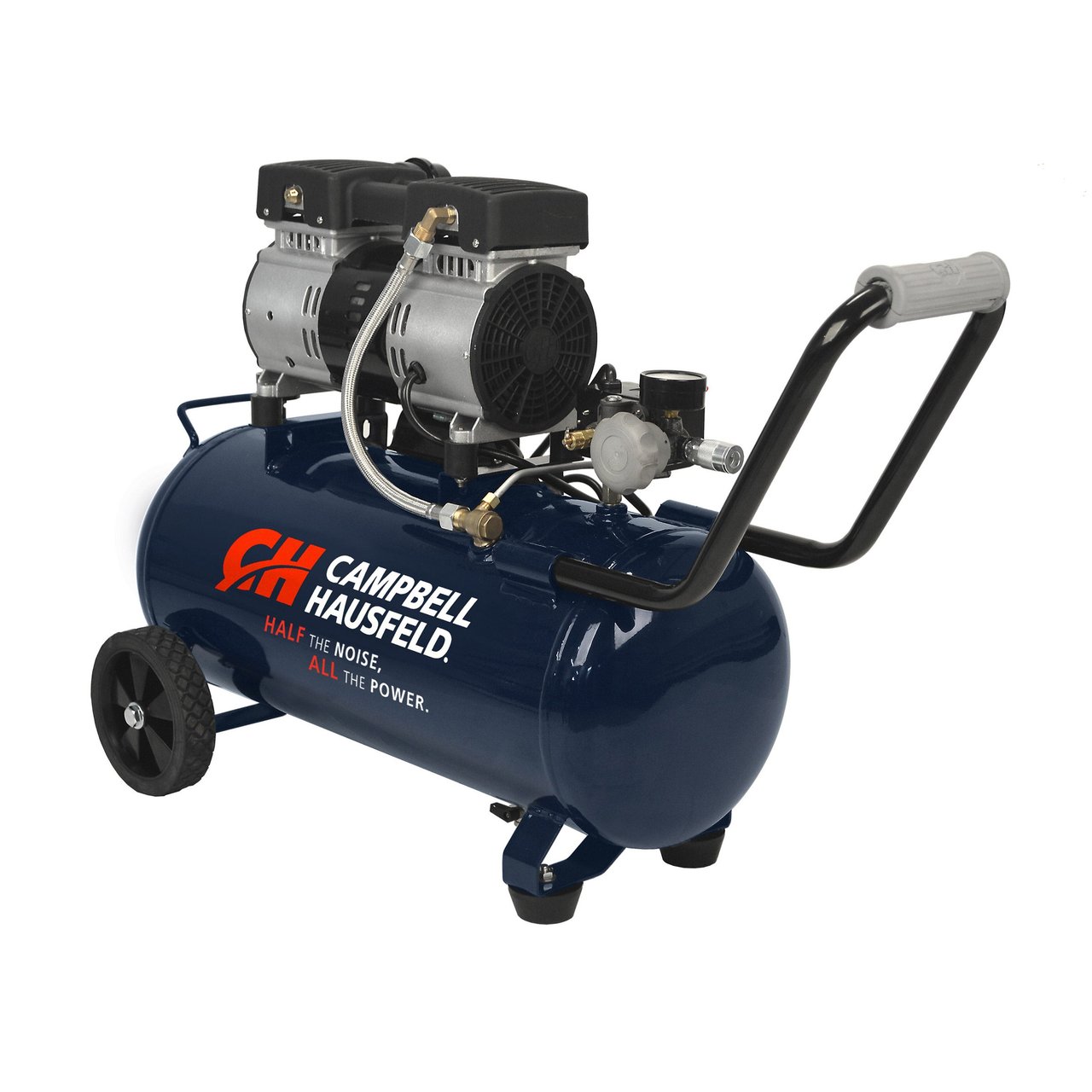 Campbell Hausfeld 8 Gallon Oil-Free Quiet Air Compressor - Image 1