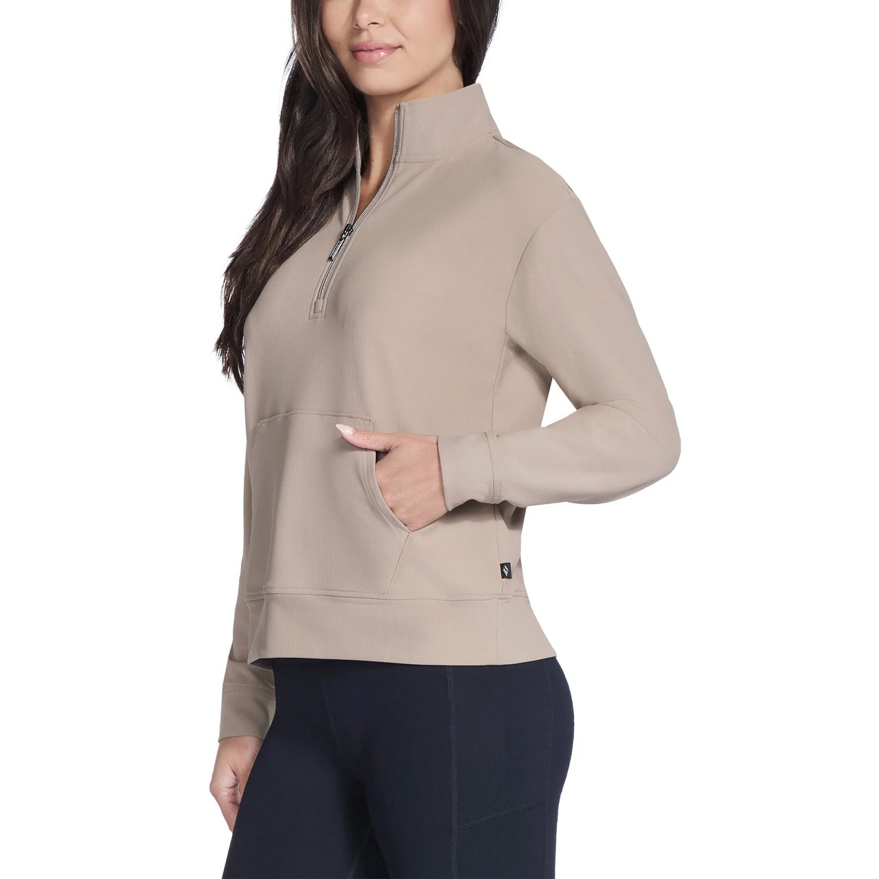 Skechers Women's Ribbed Quarter Zip - Image 1