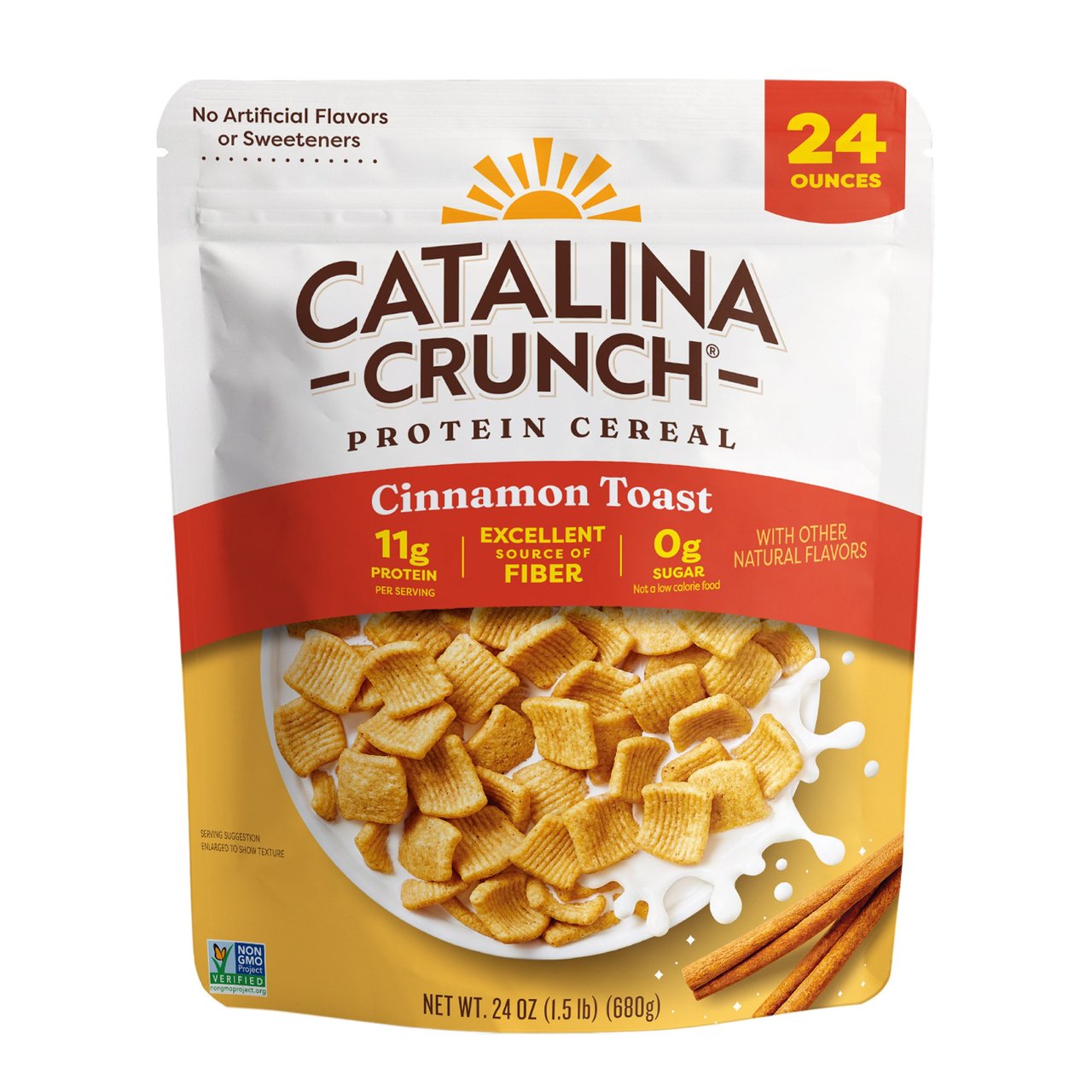 Catalina Crunch Cinnamon Toast Cereal 24 oz - Image 1