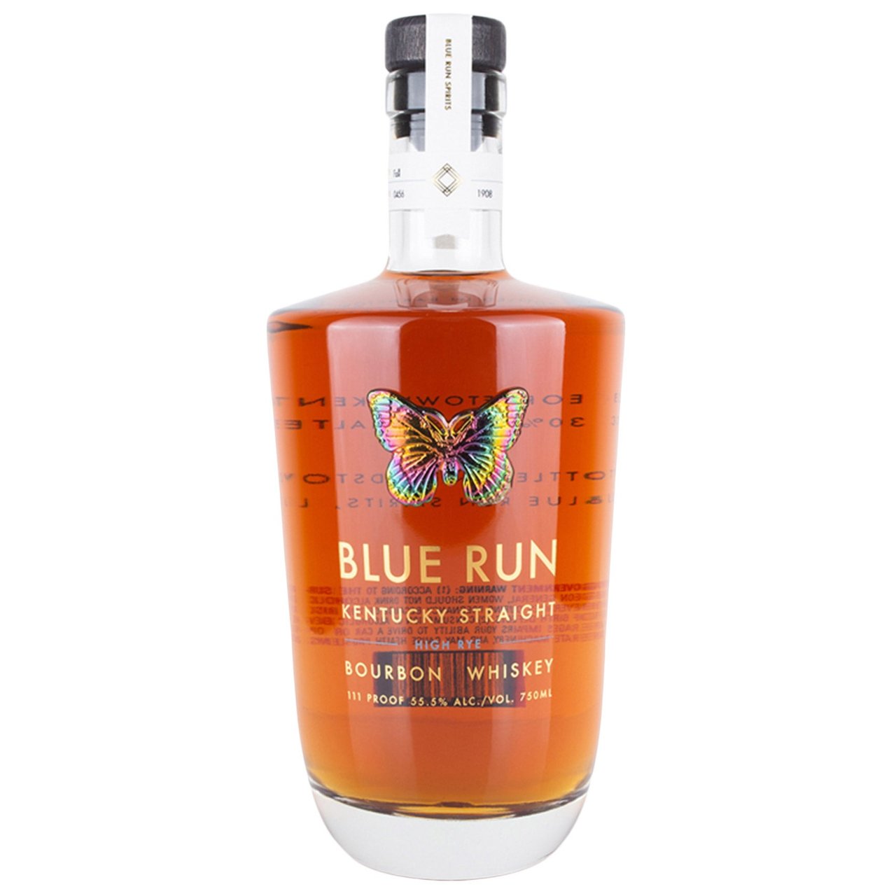 Blue Run High Rye Kentucky Straight Bourbon 750ML - Image 1