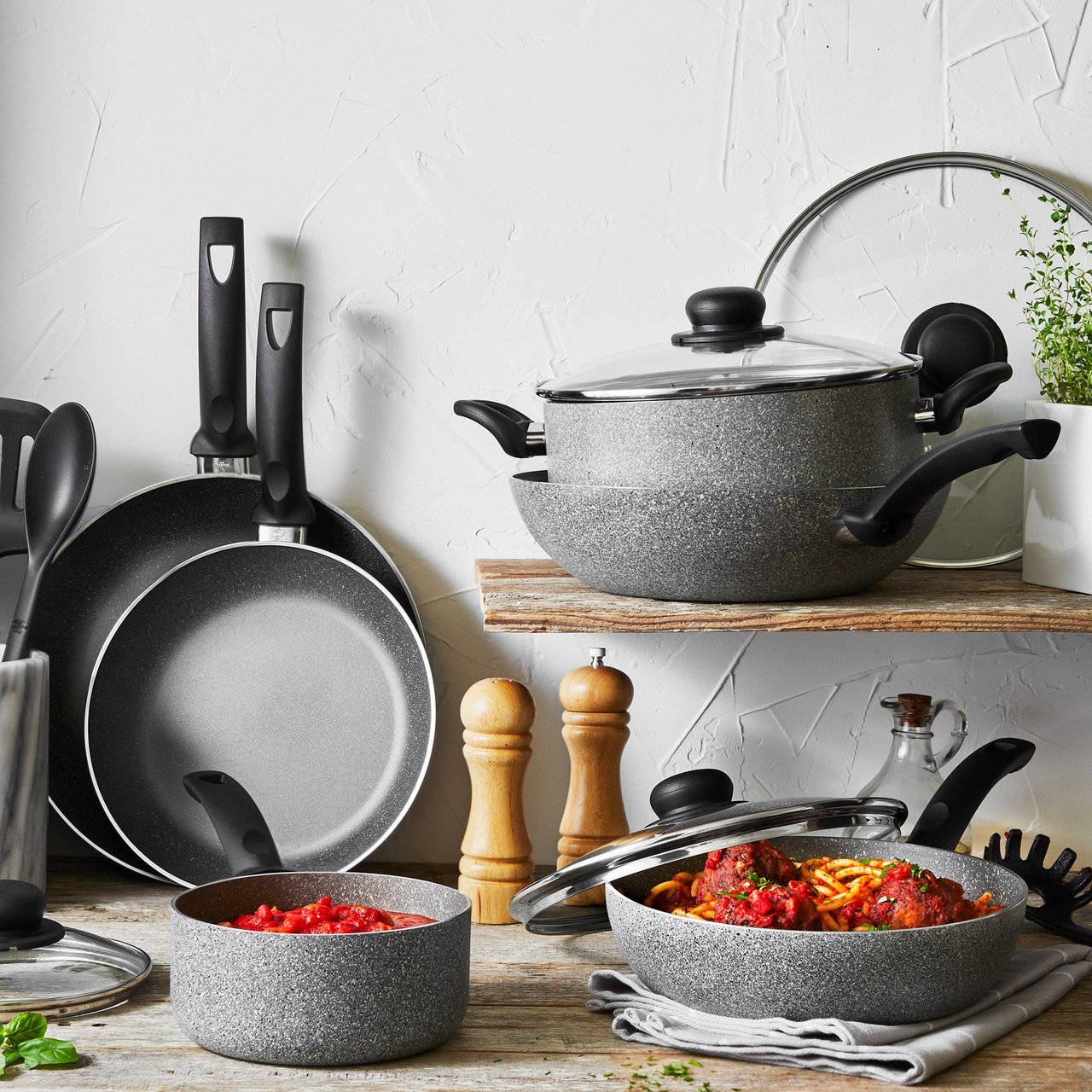 Ballarini Asti 10-Piece Cookware Set - Image 1