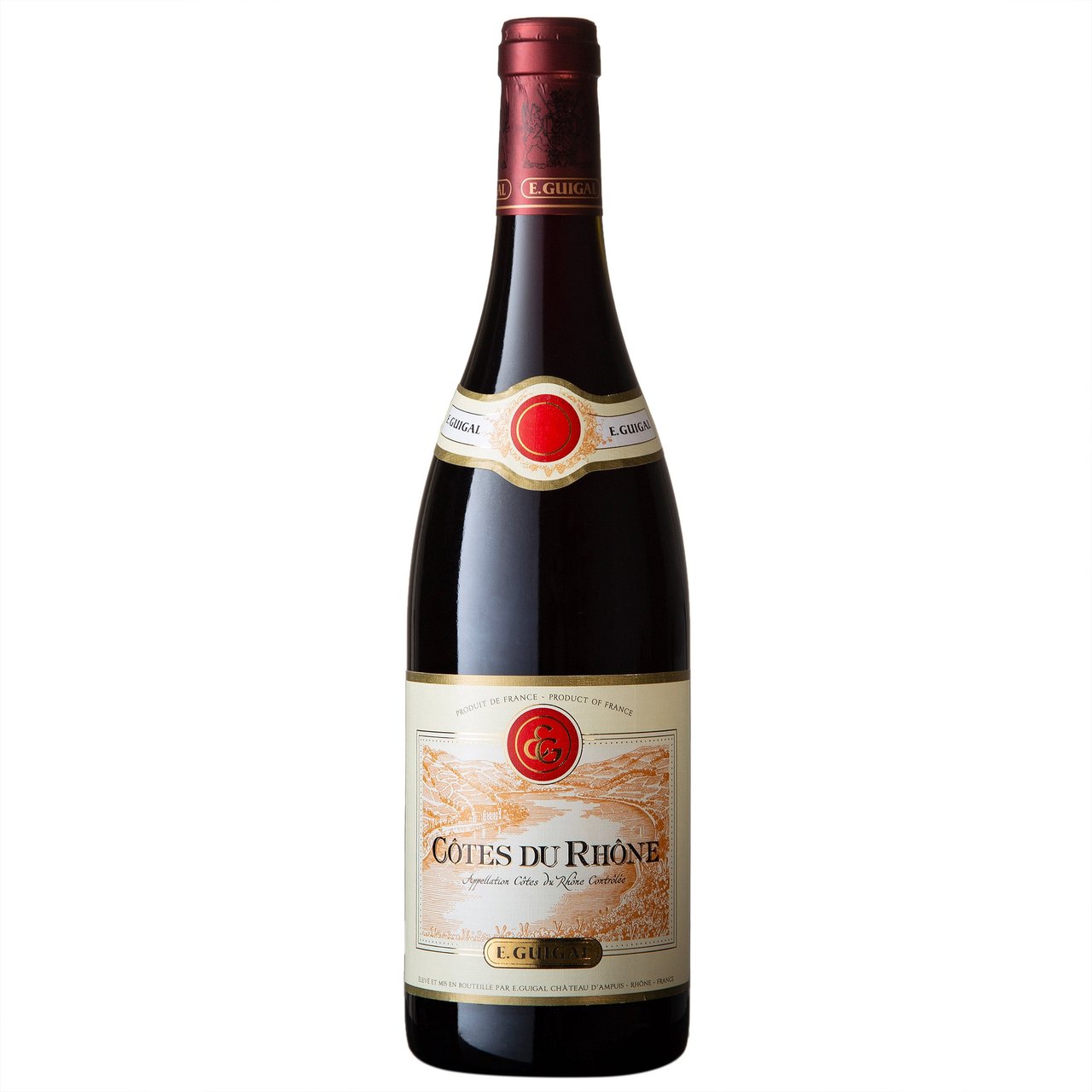 E. Guigal Côtes du Rhône Rouge Rhône Valley 750ml - Image 1