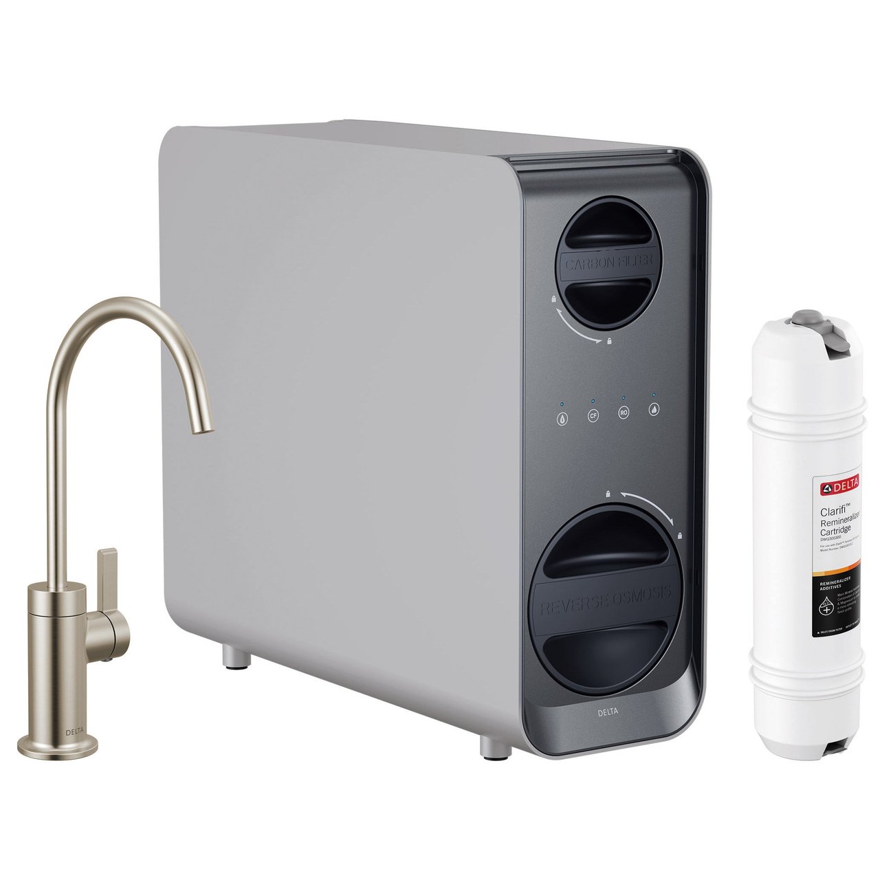 Delta Clarifi Tankless Under Sink 6-Stage Reverse Osmosis Starter Kit - Image 1