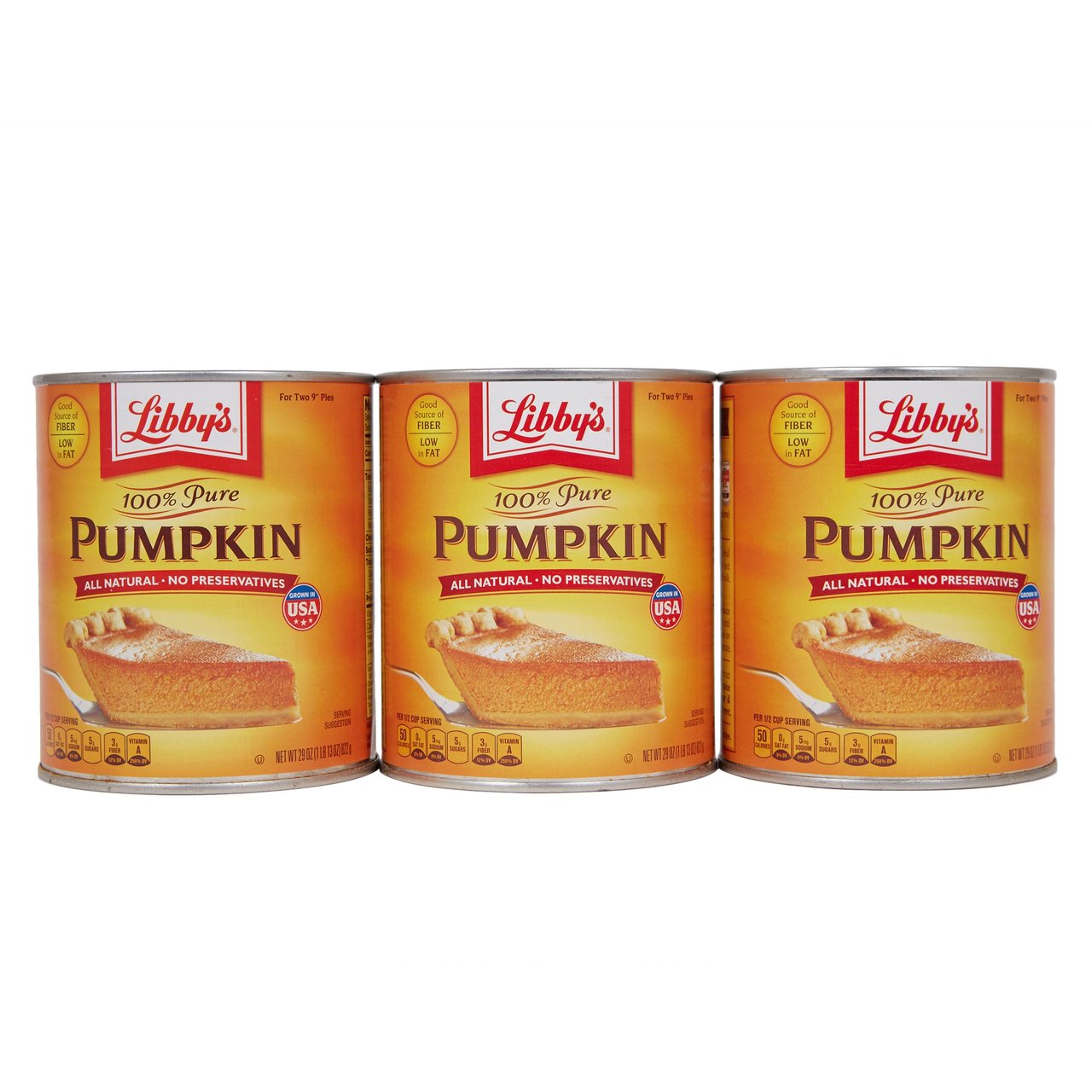 Libby's Canned Pumpkin 3 Pack 29 Ounces Each - Image 1