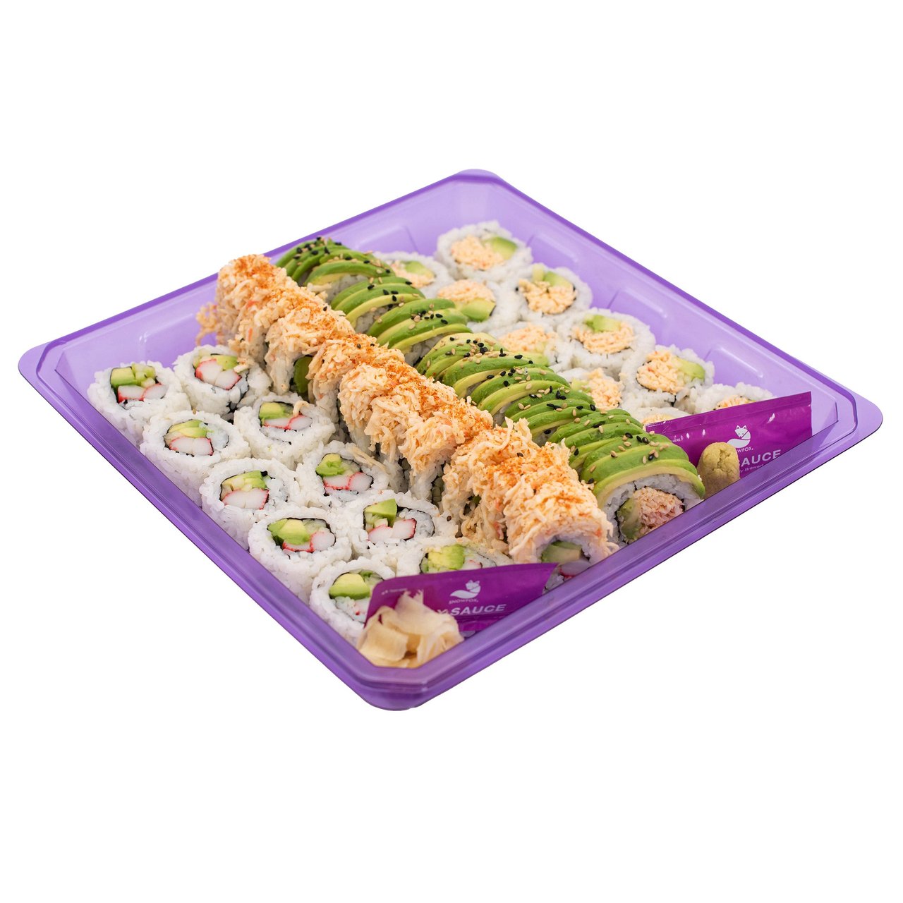 Snow Fox Samurai Platter 40 Pieces - Image 1