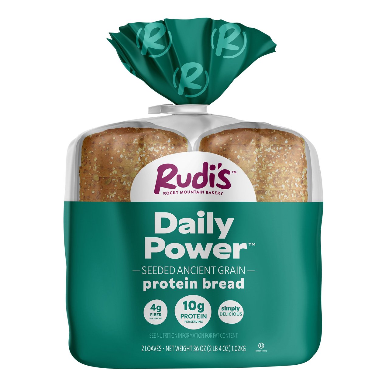 Rudi's Daily Power Protein Bread 2/18 oz - Image 1