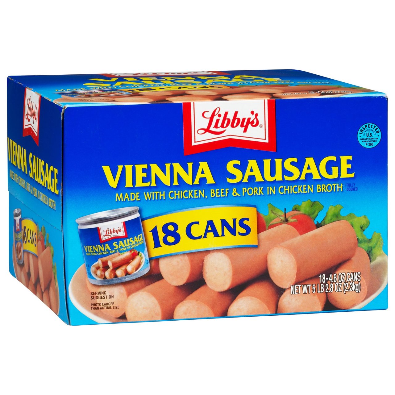 Libby's Vienna Sausage, 18 Count, 4.6 oz - Image 1