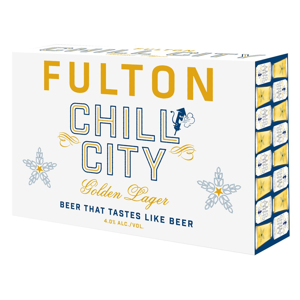 Fulton Chill City Golden Lager 24-Pack 12oz Cans - Image 1