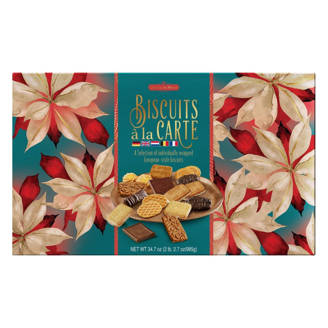 Biscuits A La Carte European Cookies, 34.7 oz Box - Image 1