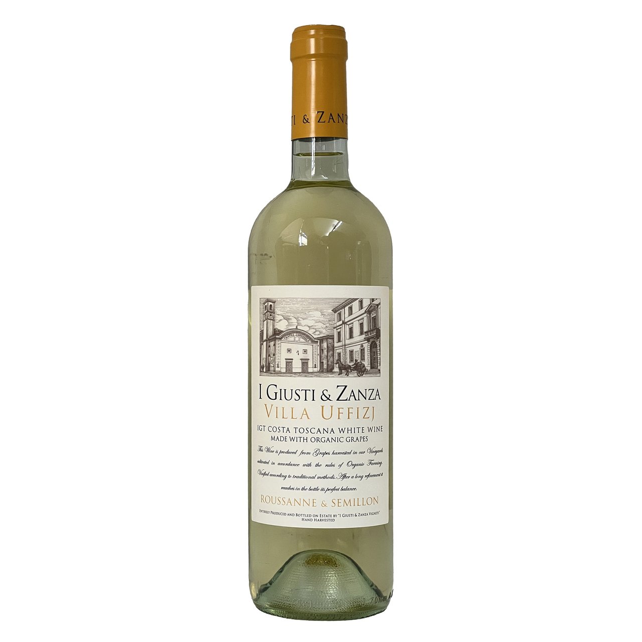 Villa Uffizj Organic Toscana White Italy 750ML - Image 1