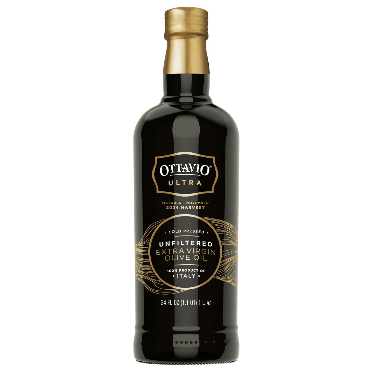 Ottavio Ultra Unfiltered Extra Virgin Olive Oil 1 L - Image 1
