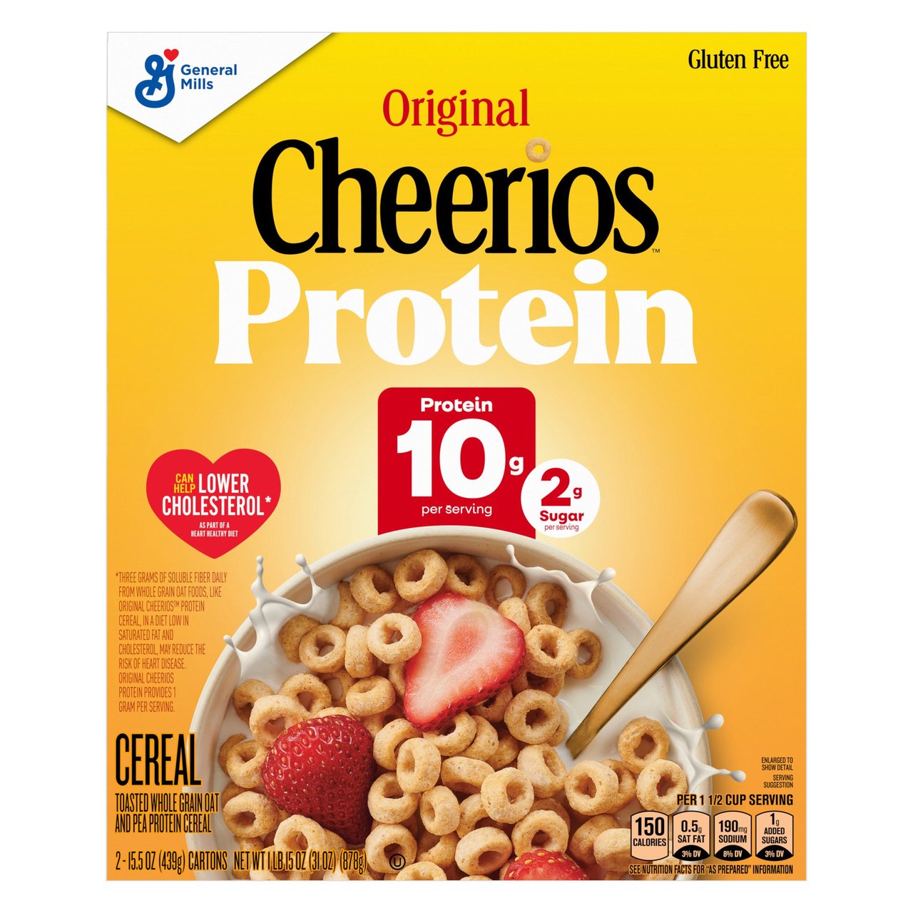 General Mills Protein Cheerios, 31 oz - Image 1