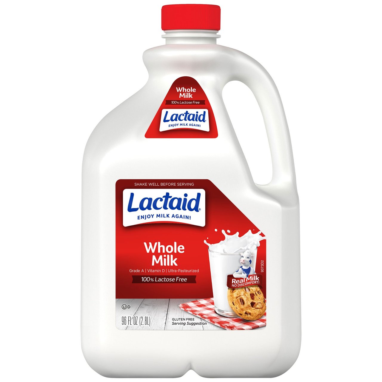 Lactaid Lactose Free Whole Milk, 96 oz (3 Quarts) - Image 1