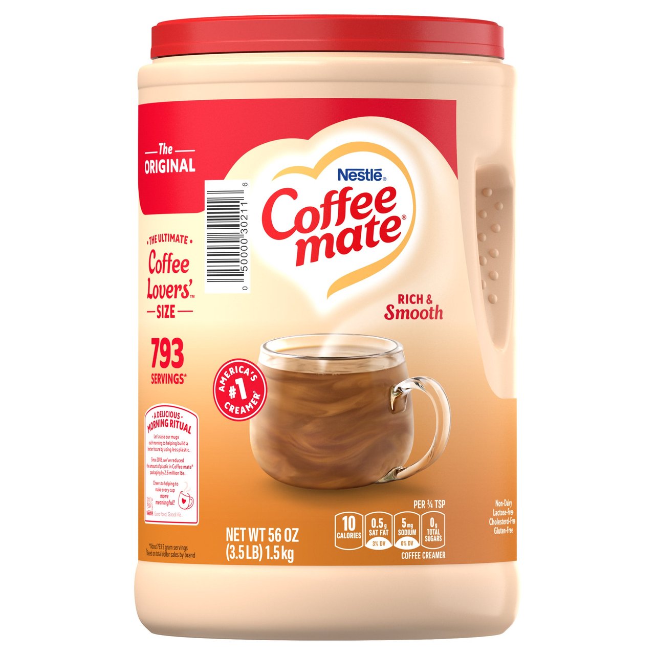 Nestlé Coffee-mate Original Powdered Creamer, 56 oz - Image 1