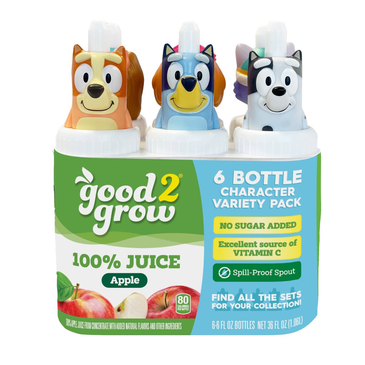 good2grow 100% Apple Juice, 6-Pack / 6 oz - Image 1