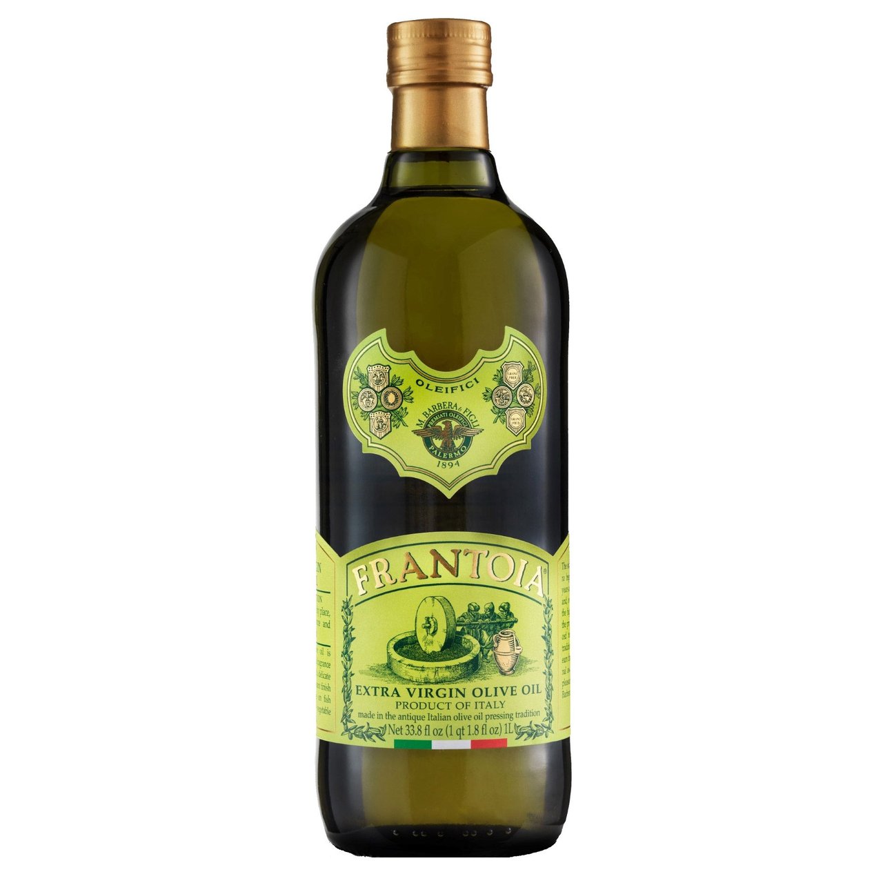 Frantoia Extra Virgin Olive Oil, 1 Liter - Image 1