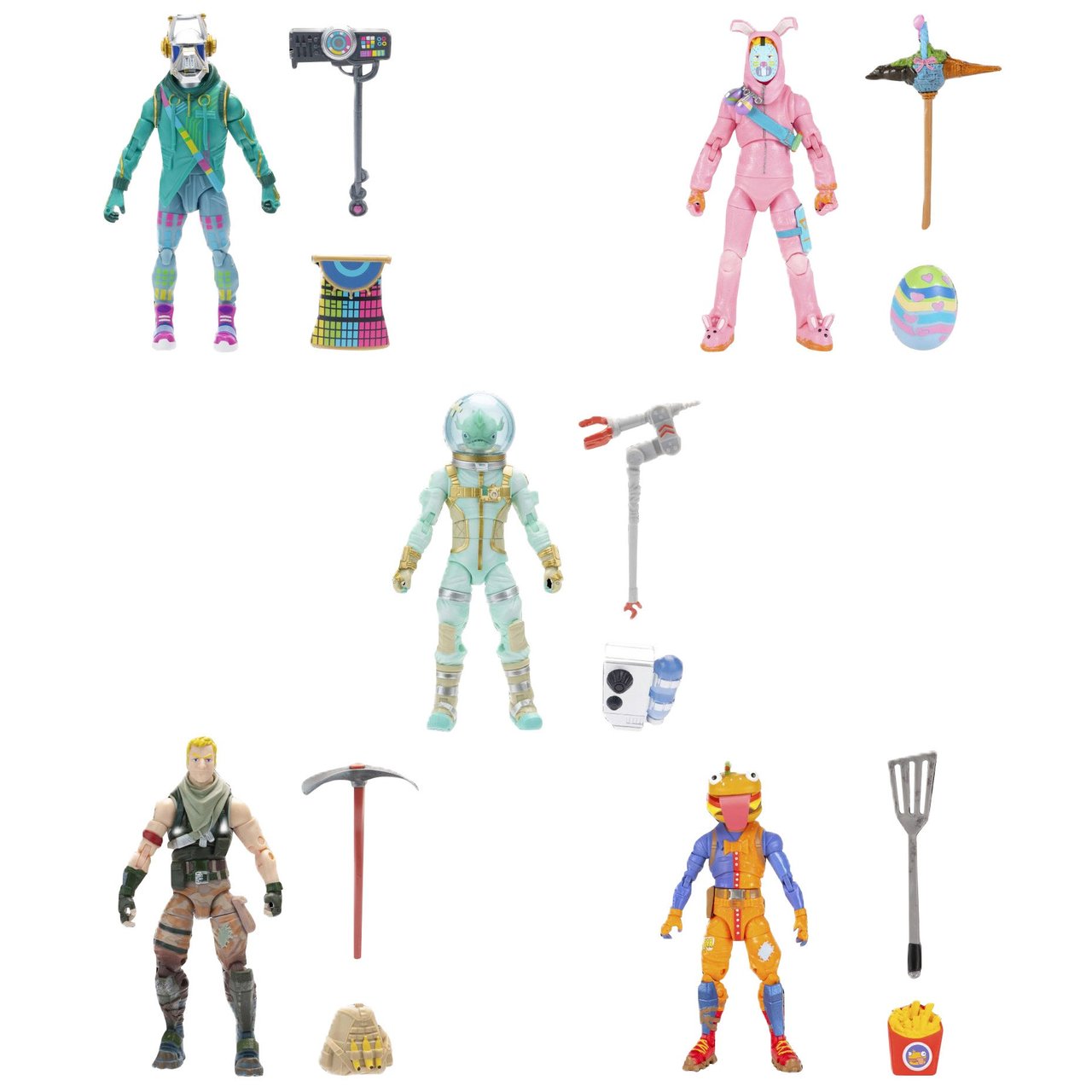 Fortnite OG Legendary Series 6" (5) Figure Pack with Extra Code - Image 1