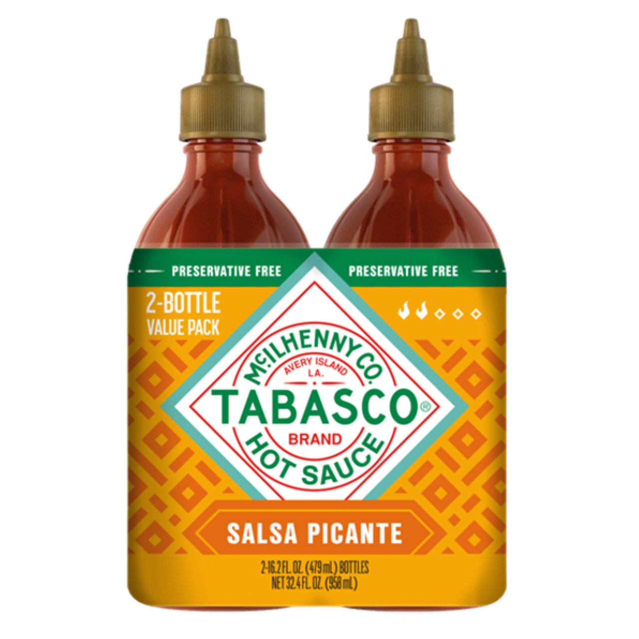 Tabasco Salsa Picante, 2/16.2 oz - Image 1
