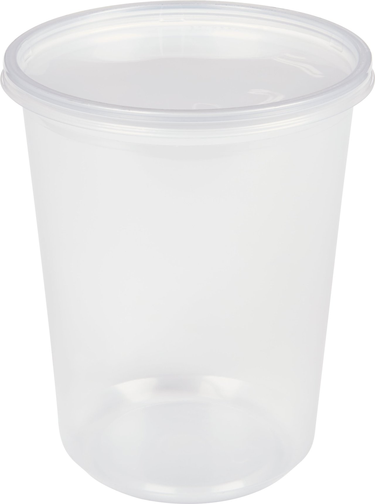 Fabri-Kal 32 oz Deli Container 500 Count PK32TC - Image 1