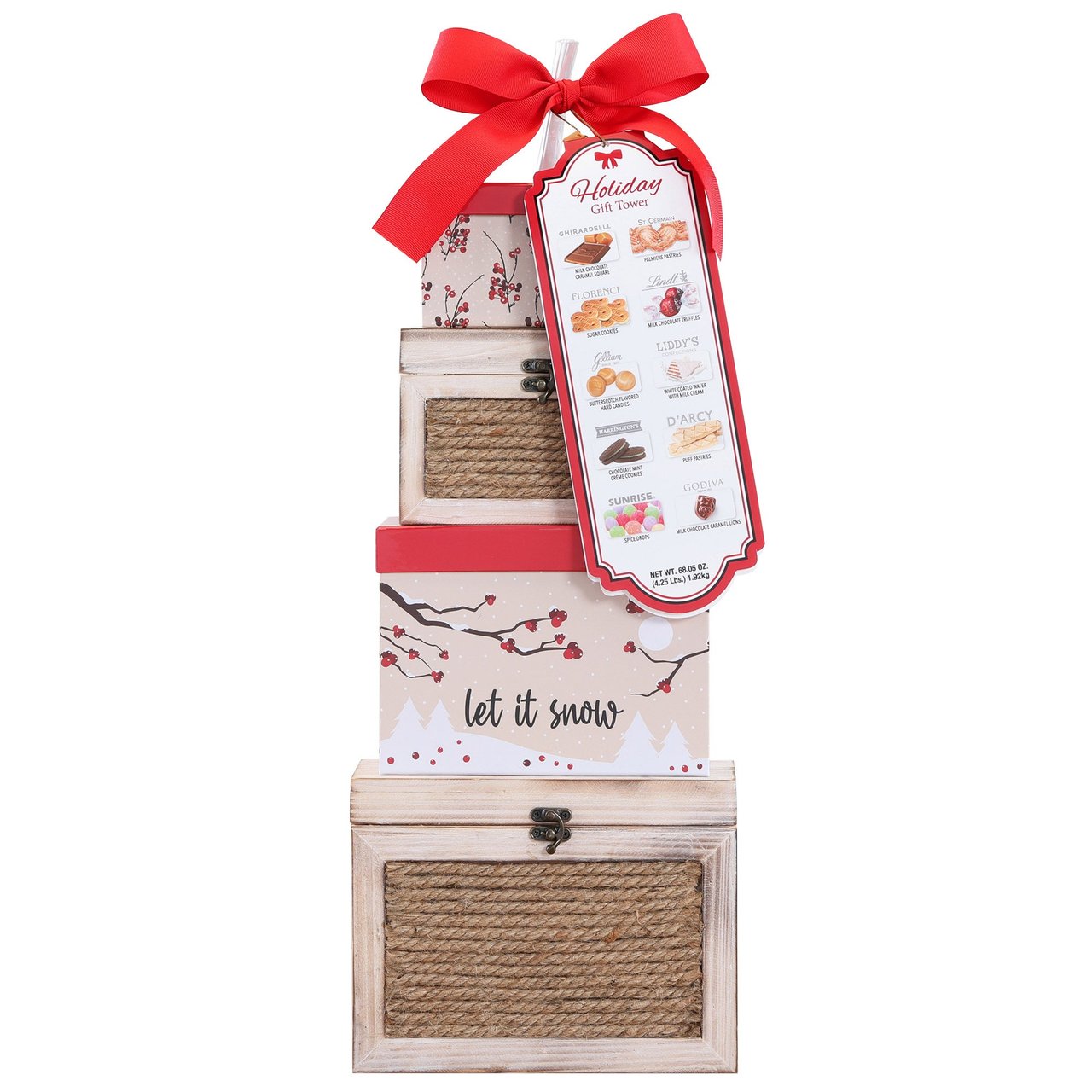 Houdini Holiday Box Tower, 68.1 oz - Image 1
