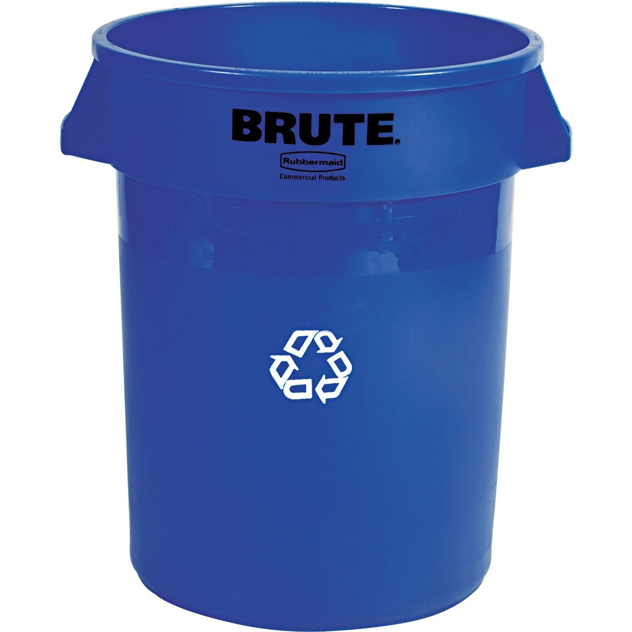 Rubbermaid Commercial BRUTE 32 Gallon Recycling Container - Image 1
