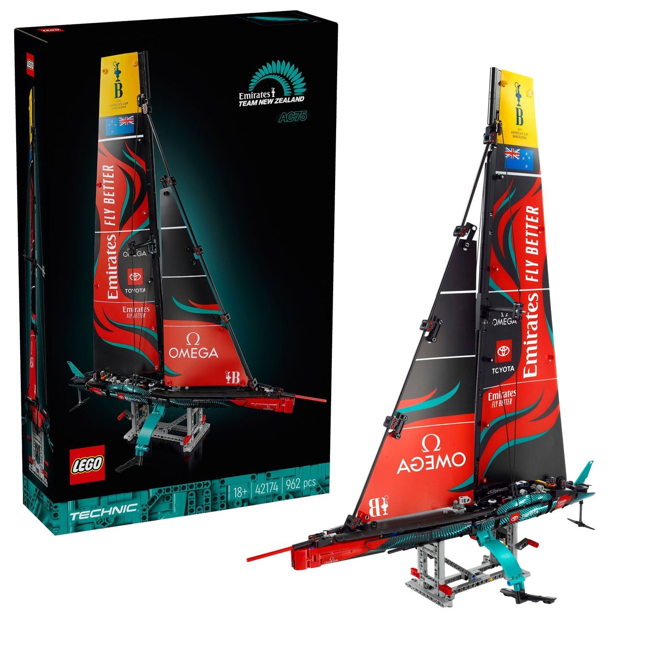 LEGO Technic Emirates Team New Zealand AC75 Yacht - Image 1